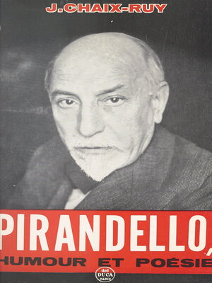 cover image of Luigi Pirandello